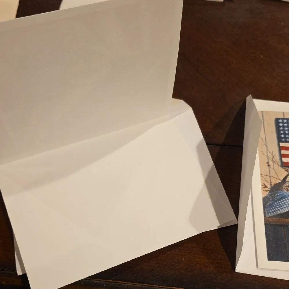 (J39) Assorted Blank Cards (39 Cards Total)